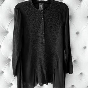 Johnny Was embroidered tunic